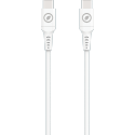 Muvit For Change Cable USB-C/USB-C 1.2M - Blanc