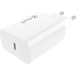 Muvit For Change Wall Charger PD 30W USB-C - White