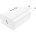 Muvit For Change chargeur secteur PD 30W USB-C - Blanc