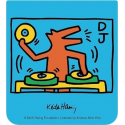 Samsung Z Flip5 FlipSuit Case Card (Keith Haring images: DJ) - Blauw