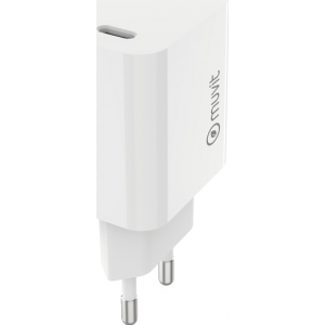 Muvit for change chargeur secteur PD 20W USB-C - Blanc