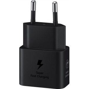 Samsung universel 25W Chargeur USB-C (avec USB-C cable) - noir