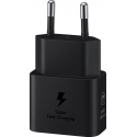 Samsung universal 25W Power Adapter USB-C (with USB-C cable) - black