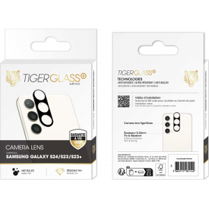 Muvit Tiger Glass Plus Camera Lens - Transparant - voor Samsung Galaxy S24