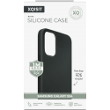 XQISIT Silicone case - black - for Samsung Galaxy S24