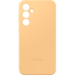Samsung silicone cover - Abrikoos - voor Samsung Galaxy S23 FE