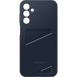 Samsung Card Slot Case - Blauw Zwart - voor Samsung Galaxy A15