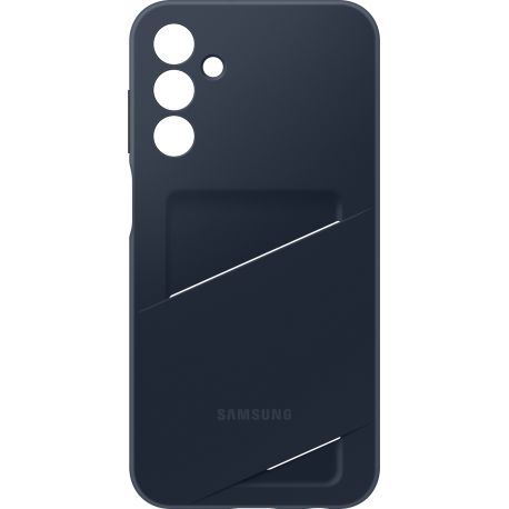 Samsung Card Slot Case - Blauw Zwart - voor Samsung Galaxy A15