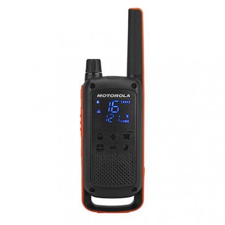 Motorola Talkie-Walkie TLKR T82 16 channels 446 - 446.2 MHz Black, Orange