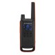 Motorola Talkie-Walkie TLKR T82 16 canaux 446 - 446.2 MHz Noir, Orange