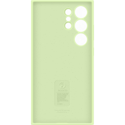 Samsung Silicone Case - Lichtgroen - voor Samsung Galaxy S24 Ultra