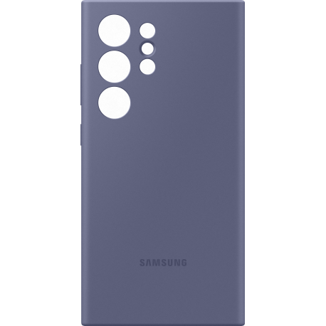 Samsung Silicone Case - Violet - pour Samsung Galaxy S24 Ultra