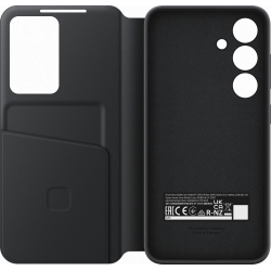 Samsung Smart View Wallet Case - Black - for Samsung Galaxy S24