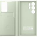 Samsung Smart View Wallet Case - Lichtgroen - voor Samsung Galaxy S24 Ultra
