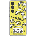 Samsung Flipsuit Case Card (Keith Har. Dance) - Yellow - for Samsung Galaxy S24