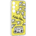 Samsung Flipsuit Case Card (Keith Har. Dance) - Jaune - pour Samsung Galaxy S24+