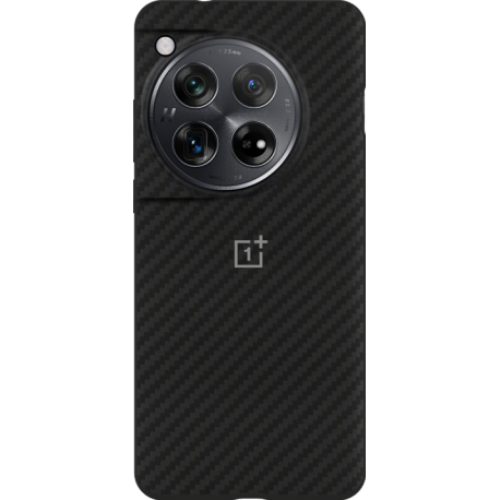 OnePlus Aramid Fiber Case - Black - voor OnePlus 12 5G