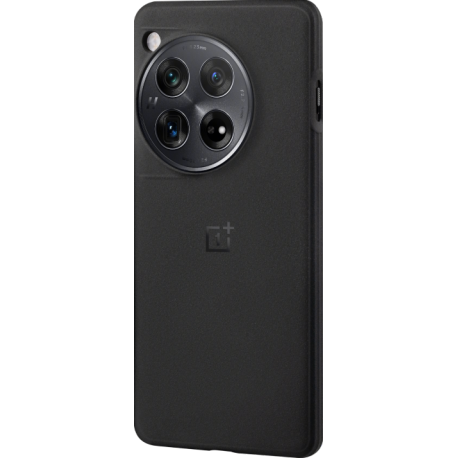 OnePlus Sandstone Case - Black - pour OnePlus 12 5G