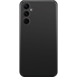 XQISIT Silicone case - zwart- voor Samsung Galaxy A35 5G