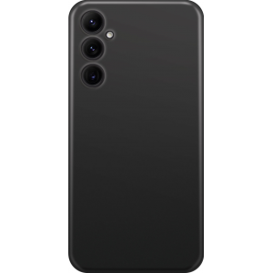 XQISIT Silicone case - black - for Samsung Galaxy A35 5G