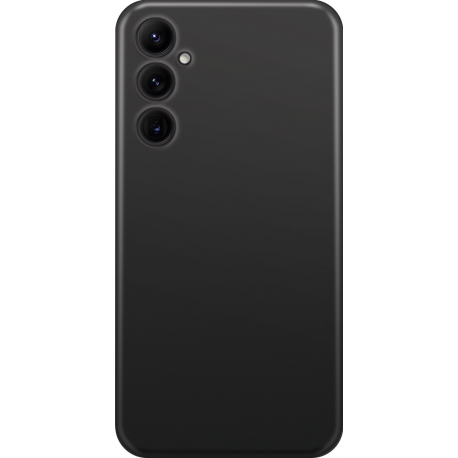 XQISIT Silicone case - noir - pour Samsung Galaxy A35 5G