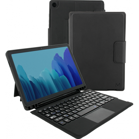 Mobilis Keyboard cover (AZERTY) + Touchpad - Black - for Samsung Galaxy Tab A9+