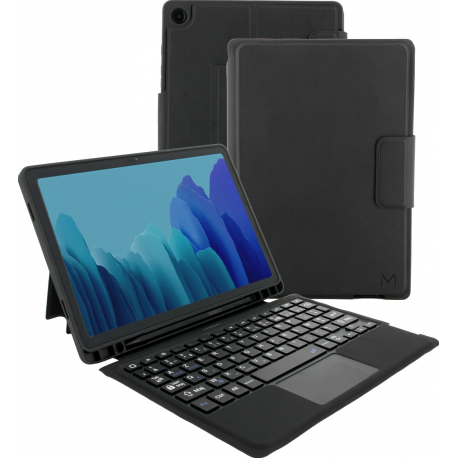 Mobilis Keyboard cover (AZERTY) + Touchpad - Noir - pour Samsung Galaxy Tab A9+