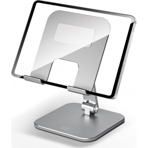 XQISIT Universal Tablet Holder Aluminium - Silver