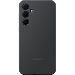 Samsung silicone cover - black - for Samsung Galaxy A35