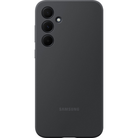 Samsung silicone cover - black - for Samsung Galaxy A35