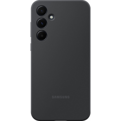 Samsung silicone cover - black - for Samsung Galaxy A55