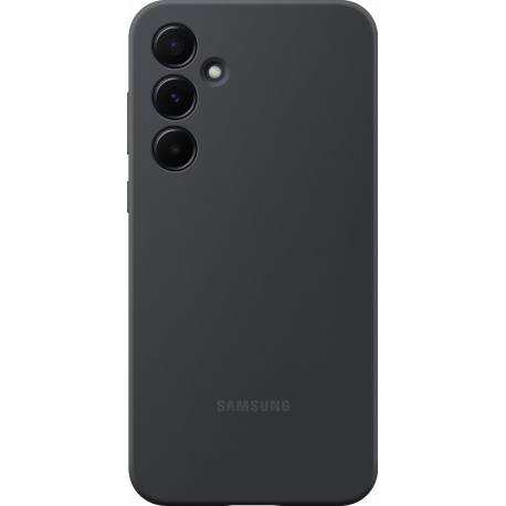 Samsung silicone cover - black - for Samsung Galaxy A55