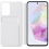 Samsung Smart View Wallet Cover - White - for Samsung Galaxy A35