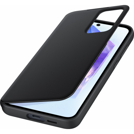 Samsung Smart View Wallet Cover - noir - pour Samsung Galaxy A55