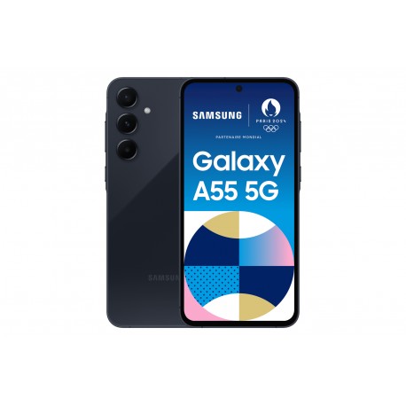 Samsung Galaxy A55 SM-A556GB 5G 256Go Navy Blue