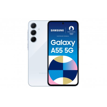 Samsung Galaxy A55 SM-A556GB 5G 256Go Ice Blue