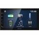 Kenwood Electronics DMX129DAB récepteur multimédia de voiture Noir 64 W Bluetooth