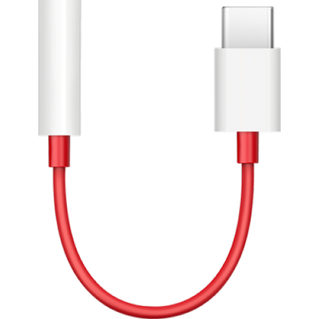 OnePlus USB-C to 3.5mm jack Adapter - Red