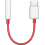 OnePlus USB-C naar 3.5mm jack Adapter - Rood