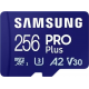 Samsung Pro plus 256 GB micro SD (read 180MB/s | write 130Mb/s) - with adapter