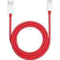 OnePlus cable de chargement rapide 100W USB-A vers USB-C (1m) - Rouge