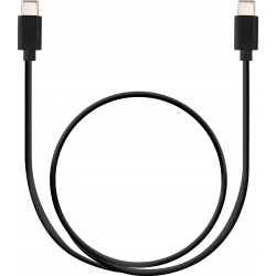 Grab 'n Go (bulk) datacable USB Type C to USB Type C (0,5 meter) - black
