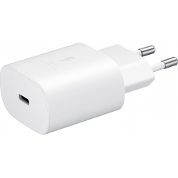 Samsung universal 25W USB-C adapter (w/o cable) - white - BULK