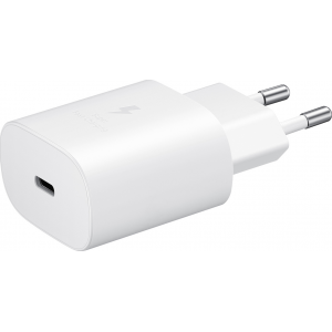 Samsung universal 25W USB-C adapter (w/o cable) - white - BULK