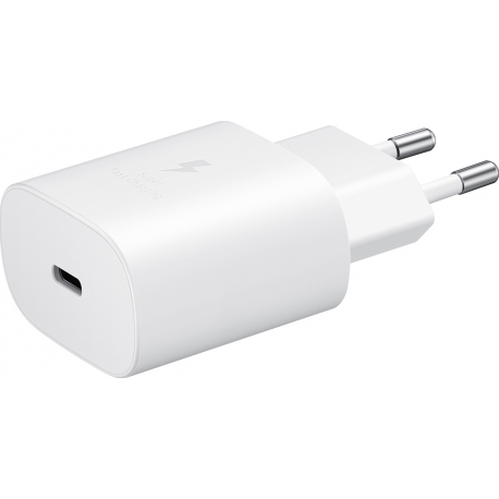 Samsung universal 25W USB-C adapter (sans cable) - white - BULK