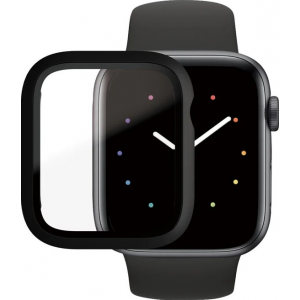 PanzerGlass Screen Protector - Black - voor Apple Watch Series 4/5/6/SE 44mm