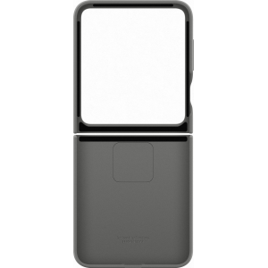 Samsung Silicone Case - Gray - for Samsung Galaxy Z Flip6 5G