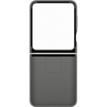 Samsung Silicone Case - Gray - for Samsung Galaxy Z Flip6 5G