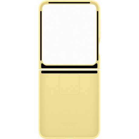 Samsung Silicone Case - Yellow - for Samsung Galaxy Z Flip6 5G