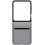 Samsung Kindsuit Case - Gray - for Samsung Galaxy Z Flip6 5G